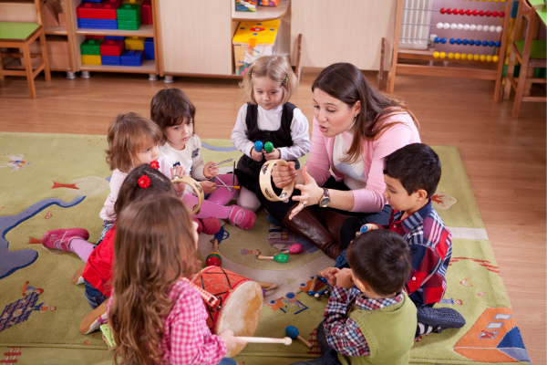 kids at preschool