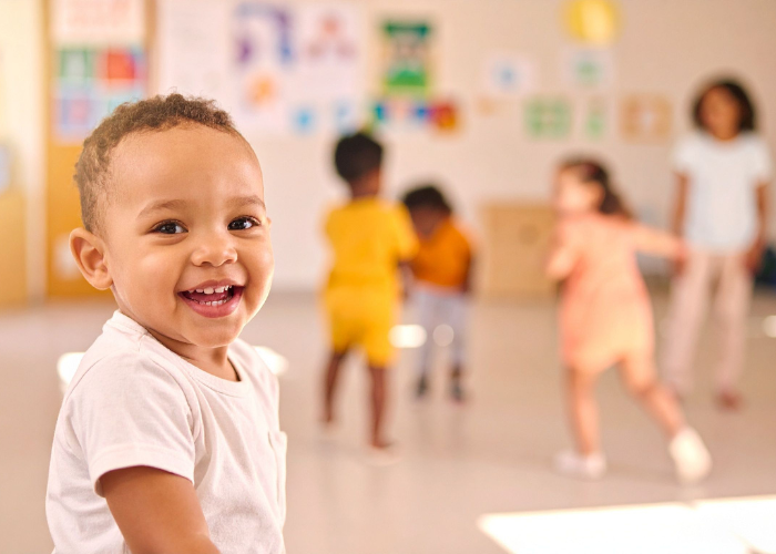 kids at preschool